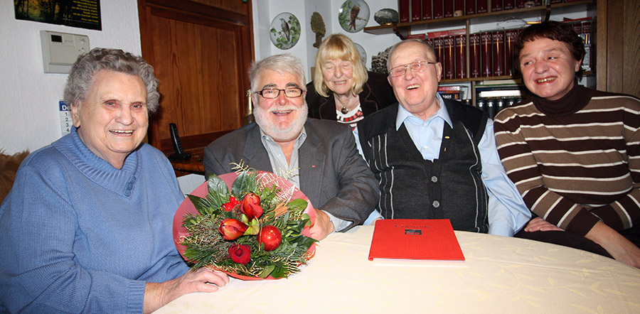 Hubert Lewalter seit 60 Jahren SPD-Mitglied