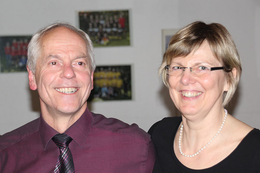 Strahlende Sieger: Albert Ungermann und Gattin Claudia Kliensmann-Ungermann