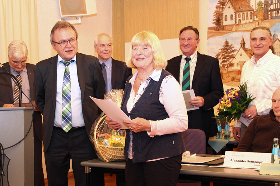 Ehrenbrief des Landes Hessen für Christa Goeßler