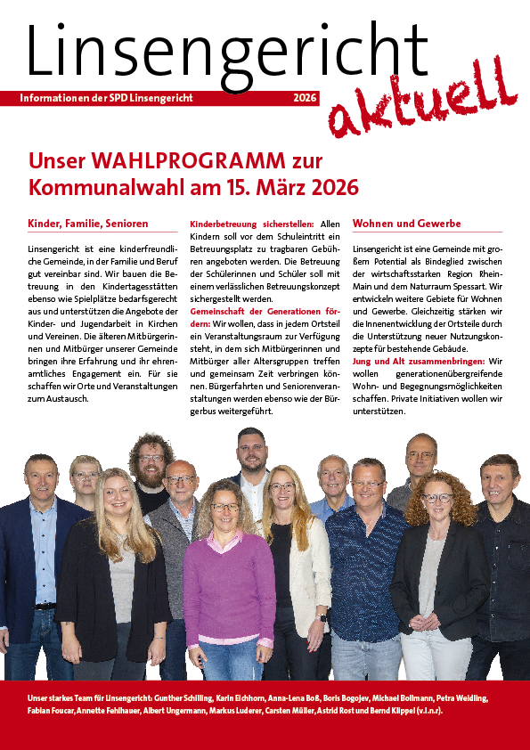 linsengericht aktuell 2026 1