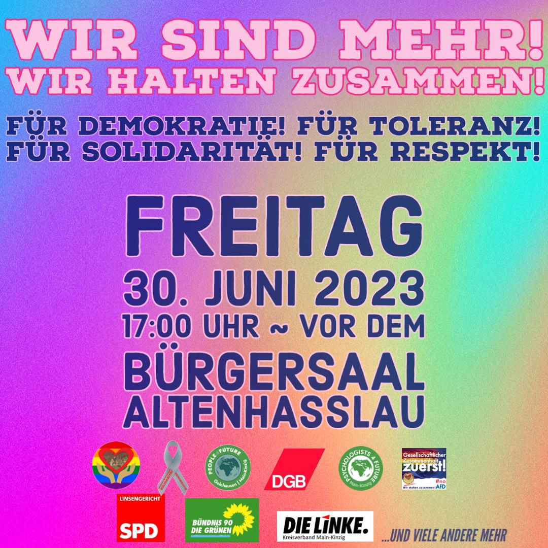 2023 plakat gegendemo
